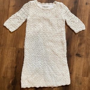 White Sweater Dress